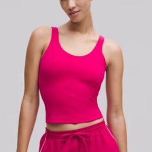 Lululemon/Peloton Glow Up tank top & high rise legging set